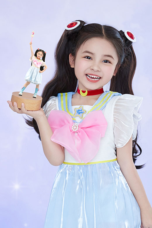 Tượng 3D chibi em bé theo yêu cầu 3DWOW