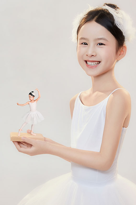 Làm tượng 3D chibi gia đình giống mẫu