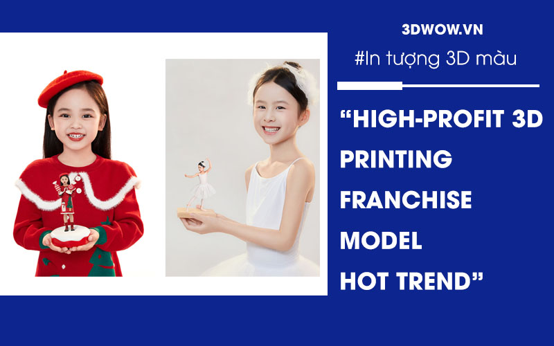 High-profit 3D printing franchise model is a hot trend